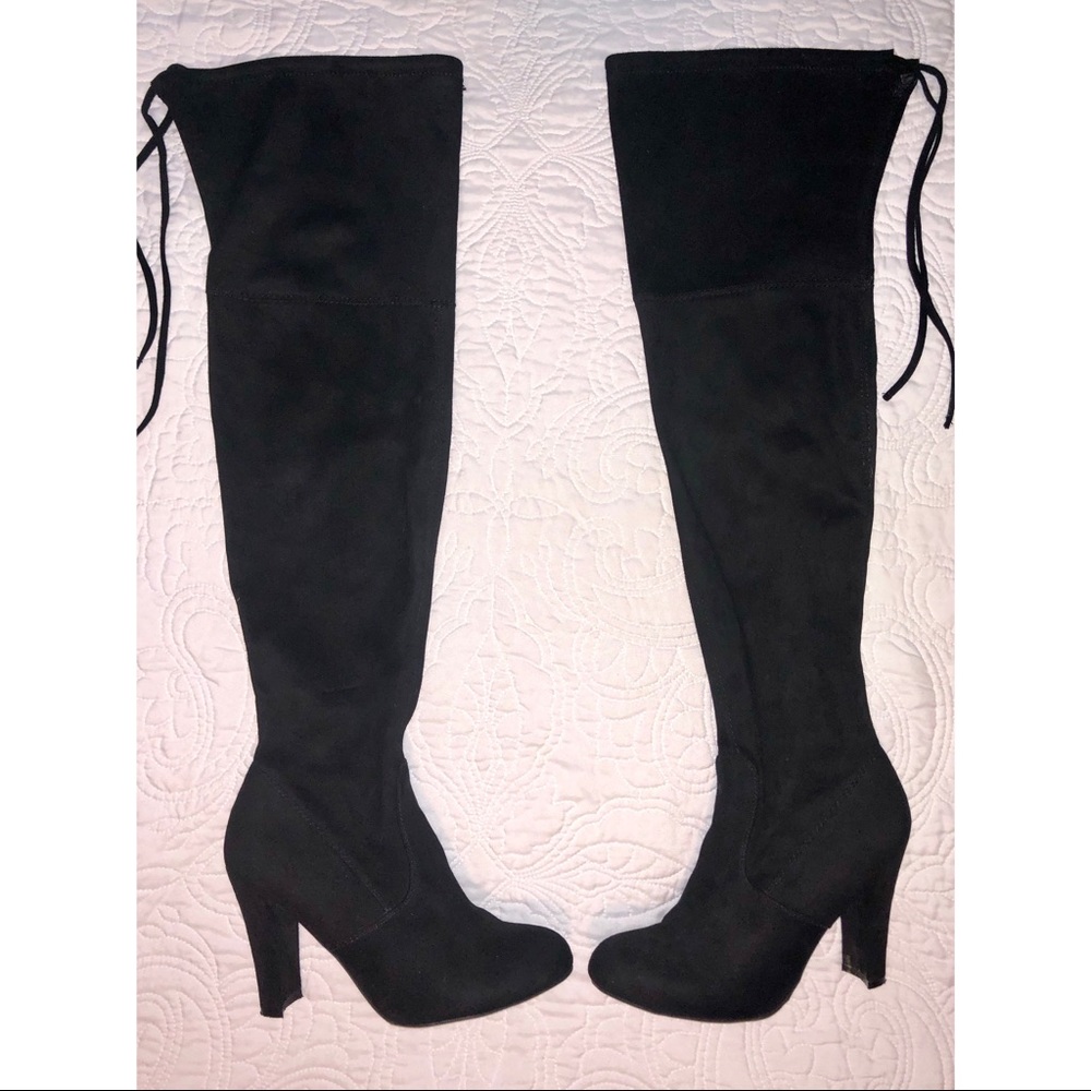 Charlotte Russe Over the Knee Boots-Size 8